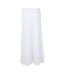 Jupe Longue Motif/style Lacets Catalin Femme Blanc Edited-2
