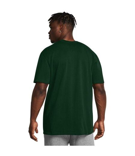 Mens Performance Heavyweight Gym T-shirt Green Under Armour