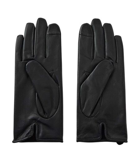 Gants Motif/style En Relief Noir Ralph Lauren