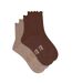 Lot de 2 paires de chaussettes coton Modal-2