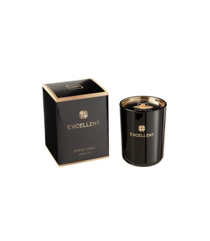 Bougie Parfumée Excellent 12cm Siberia Fir Noir