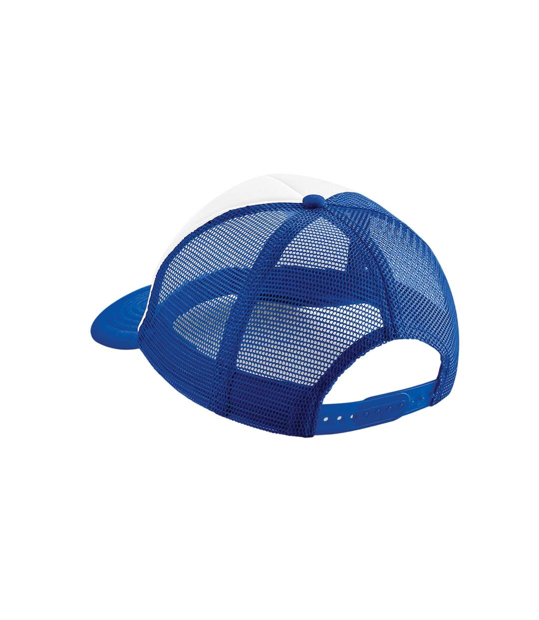 Casquette Trucker Bleu Roi Vif Blanc Beechfield-2