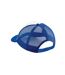 Casquette Trucker Bleu Roi Vif Blanc Beechfield-2