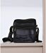 Sacoche bandoulière en cuir noir pour homme - Style décontracté avec poches pratiques-4