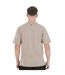 T-shirt Motif/style Lettrage Brothers Homme Beige Gris Peaceful Hooligan-2