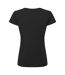 Womens/ladies Authentic Classic T-shirt Black Russell-2