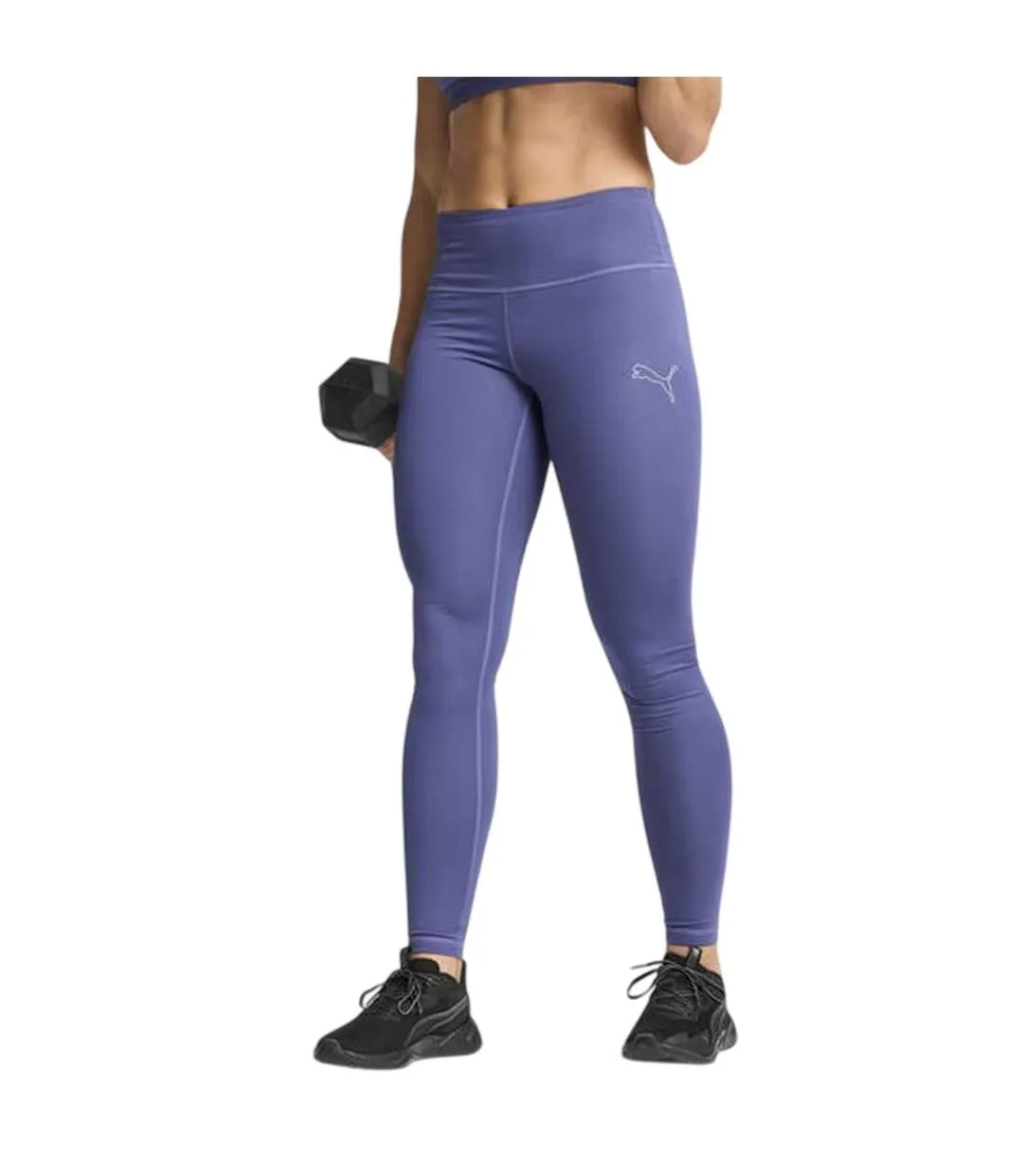 Womens/ladies Mass Merchants Leggings Crystal Puma-3