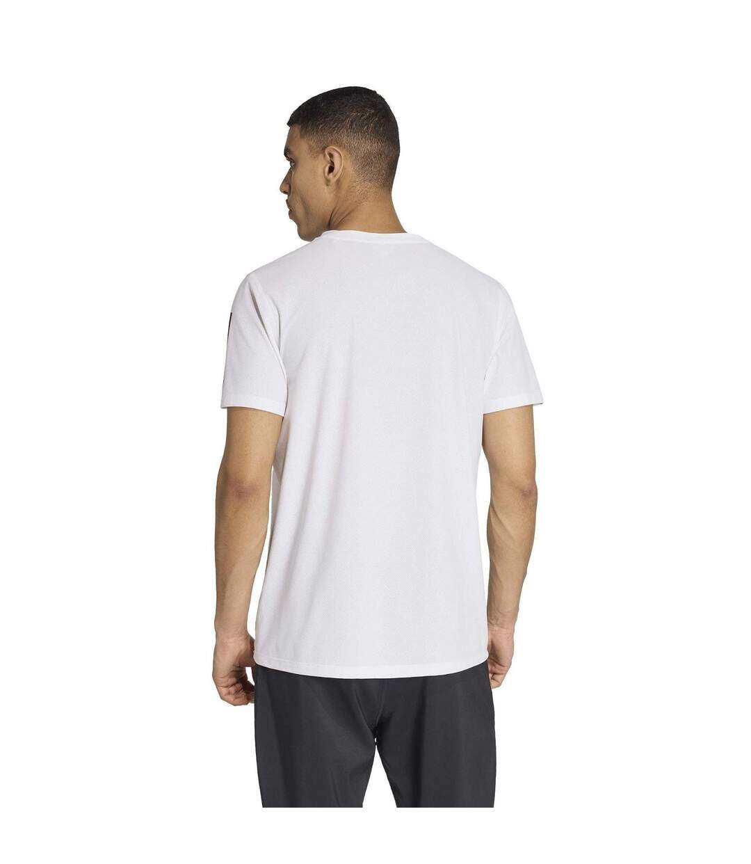 T-shirt Own The Run Homme Blanc Adidas-3