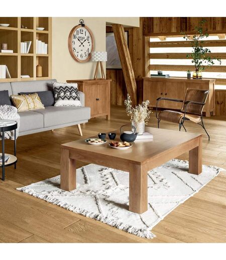 Tapis Déco Tufté Inca 120x170cm Ivoire