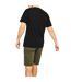 T-shirt Motif/style Classique Homme Noir Blanc Vans-4