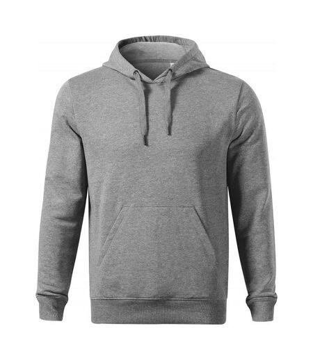 Sweat À Capuche Break Homme Gris Malfini