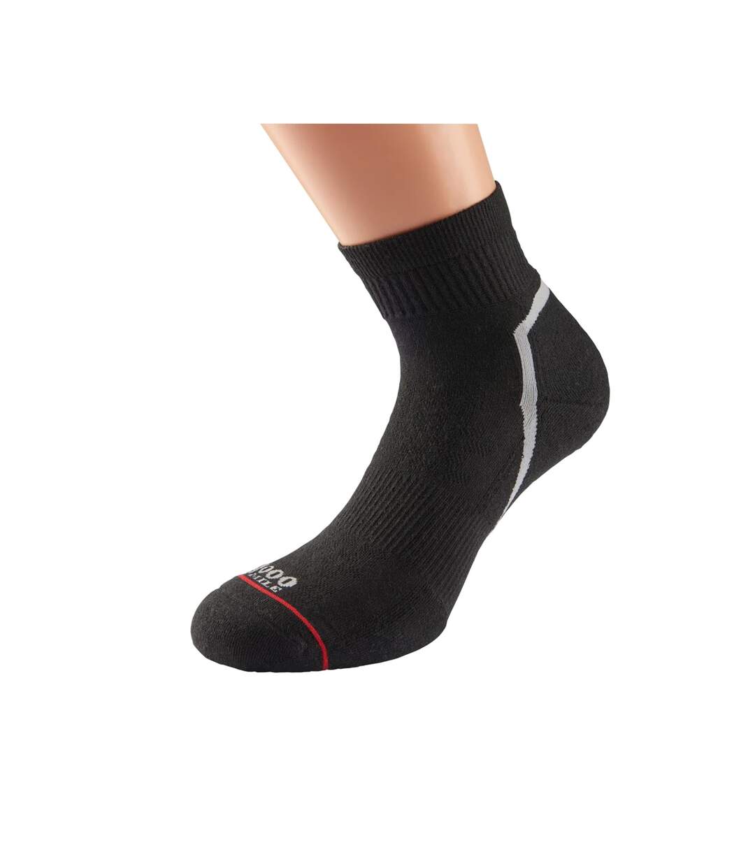 Mens liner socks black 1000 Mile-2