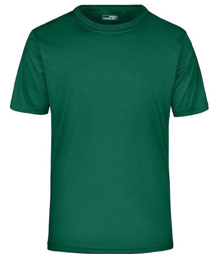 t-shirt respirant JN358 - vert - col rond - Homme