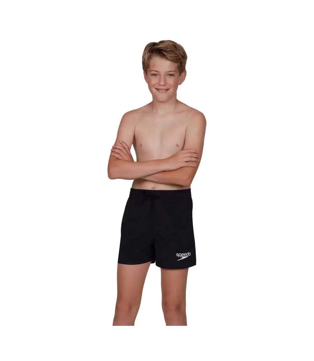 Short De Bain Essential Garçon Noir Speedo-2