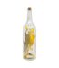 Bouteille Déco Fleurs Séchées 45cm Jaune-1