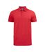 Mens Prio 2021 Pique Polo Shirt Red Projob-1