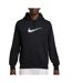 Sweat noir homme nike club varsity-1