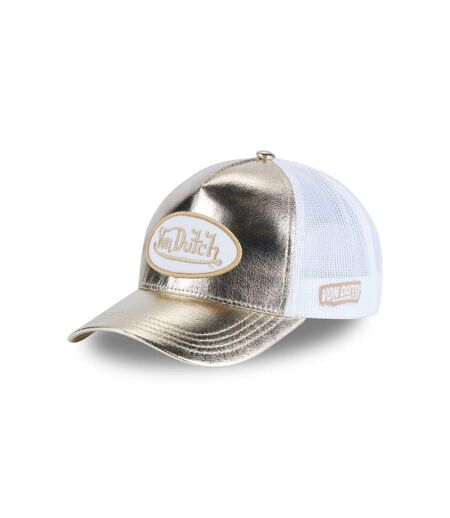 Casquette baseball avec filet adulte en simili effet peau de Reptile Vondutch
