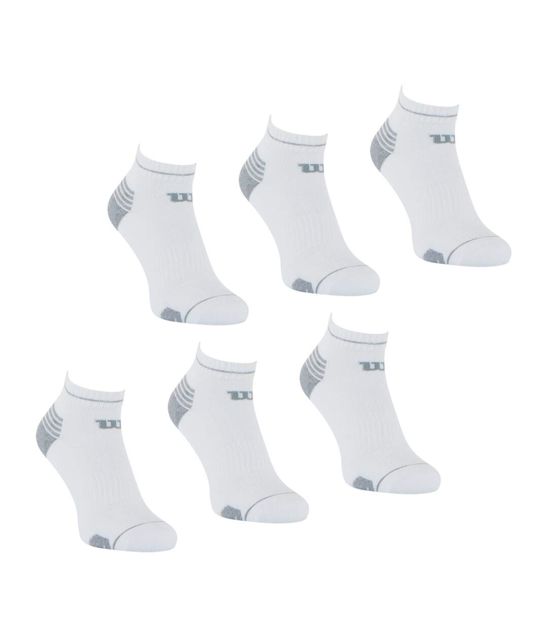 Lot de 6 paires de chaussettes basses homme Access Wilson