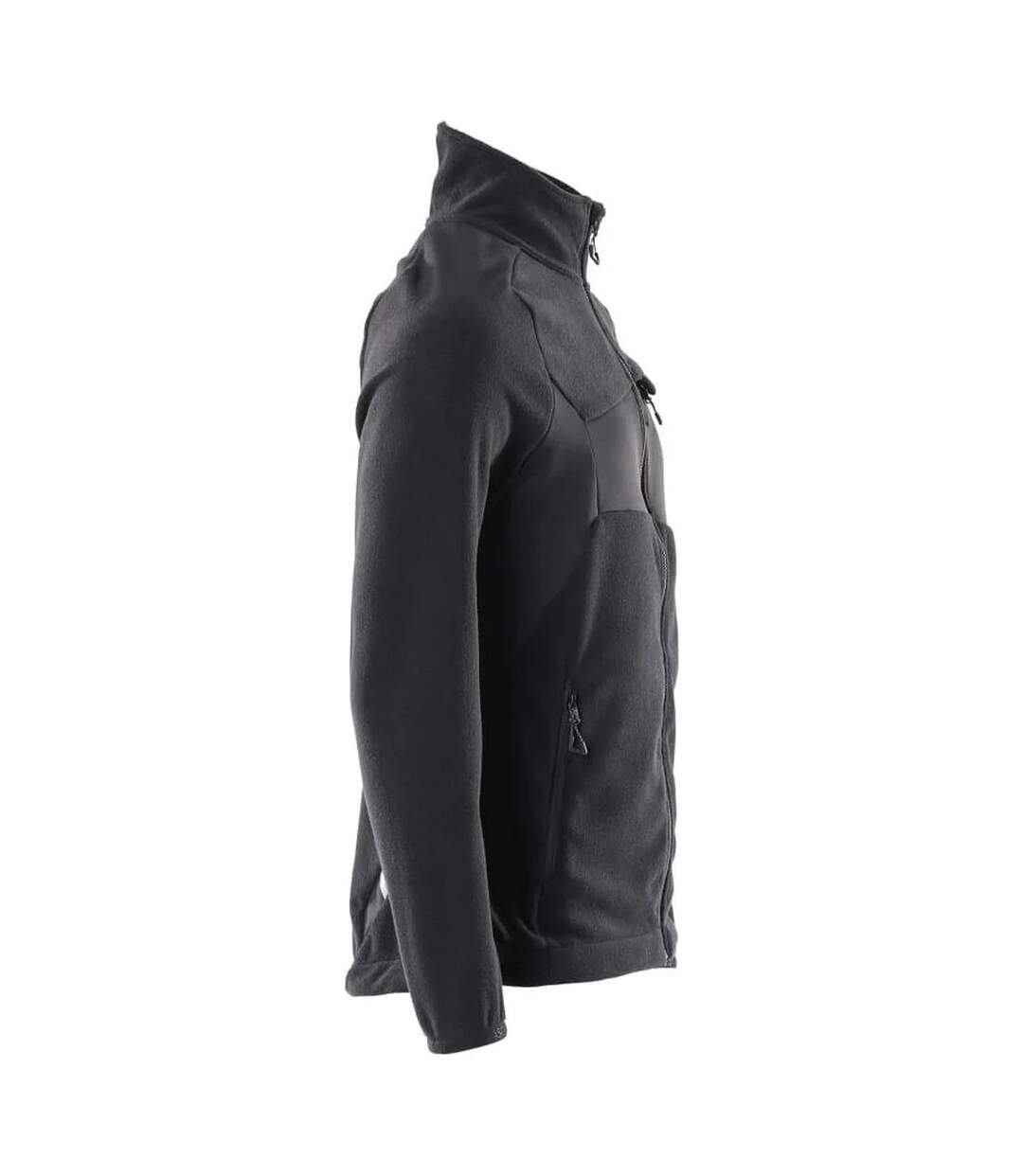 Mens Accelerate Fleece Jacket Black Mascot-2