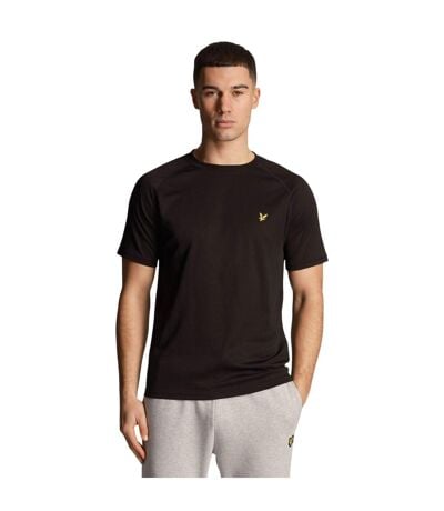 T-shirt Manches Raglan Core Homme Noir Lyle & Scott