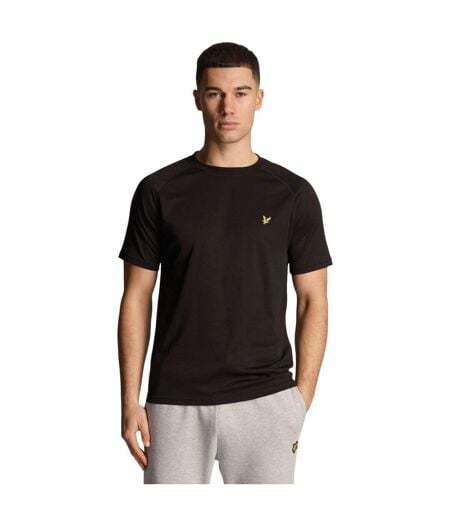T-shirt Manches Raglan Core Homme Noir Lyle & Scott