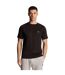 T-shirt Manches Raglan Core Homme Noir Lyle & Scott-1