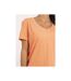 T-shirt col V pur coton FAMIA - Dona X Lisa-3
