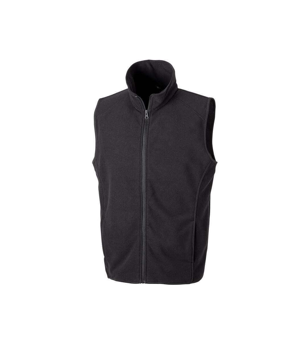 Core adults unisex microfleece gilet black Result