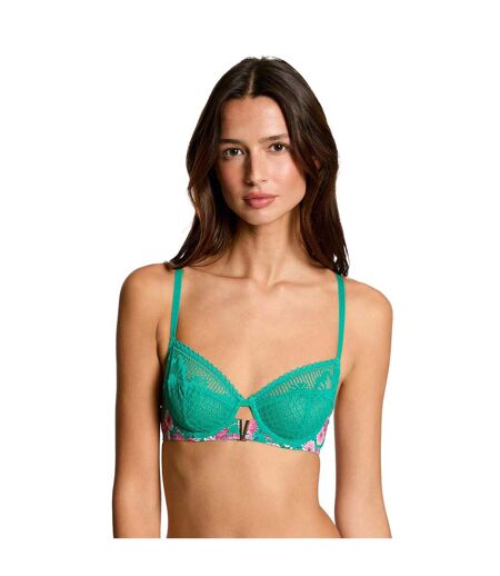 Soutien-gorge armatures vert Mathilde