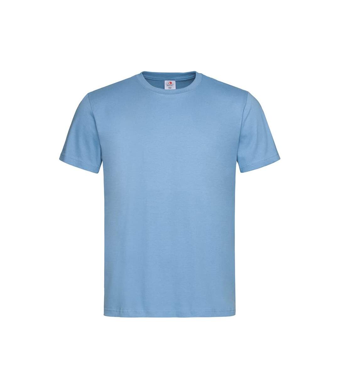 T-shirt Classique Homme Gris Chiné Stedman-2