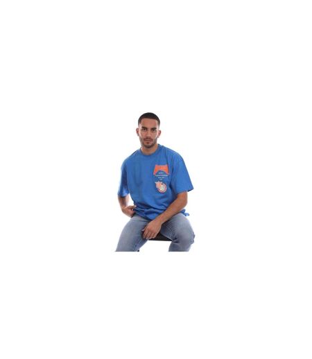 Mens Mccarren Oversized T-shirt Blue Avirex