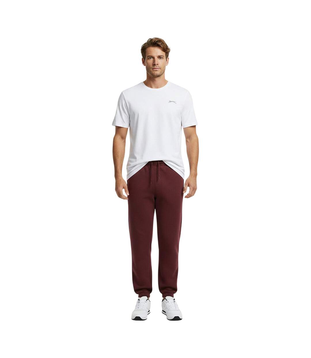 Pantalon De Jogging Homme Bordeaux Slazenger-1