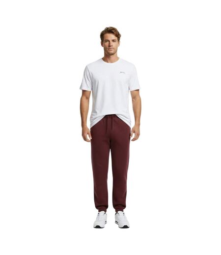 Pantalon De Jogging Homme Bordeaux Slazenger