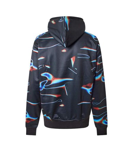 Sweat À Capuche Avec Cordons Motif/style Faille Temporelle Homme Noir Criminal Damage