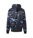 Sweat À Capuche Avec Cordons Motif/style Faille Temporelle Homme Noir Criminal Damage-2