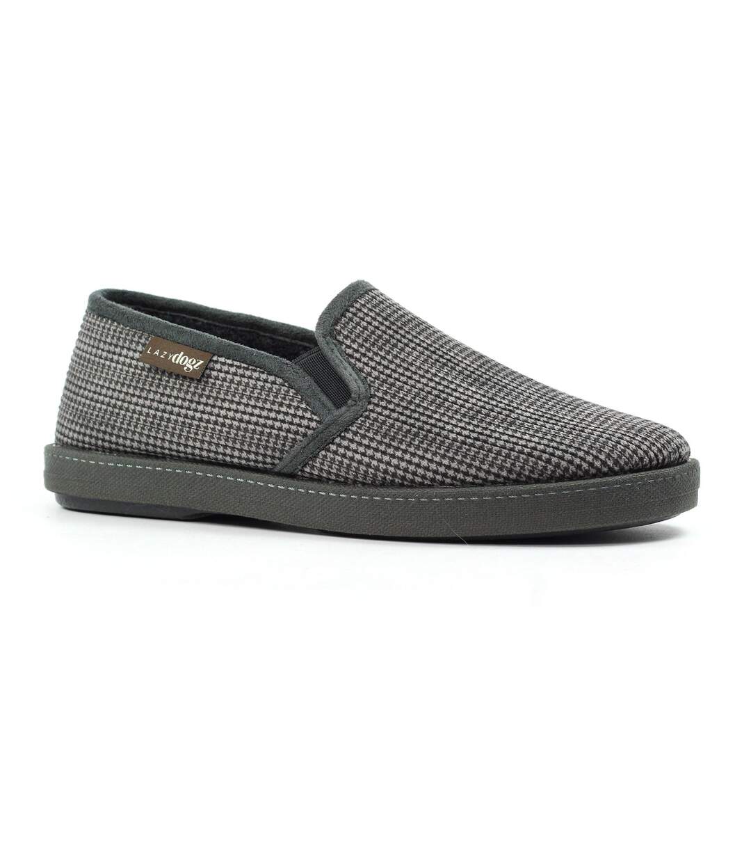 Chaussons Anderson Homme Gris Lazy Dogz-1