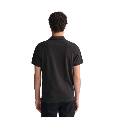Polo Homme Noir Gant