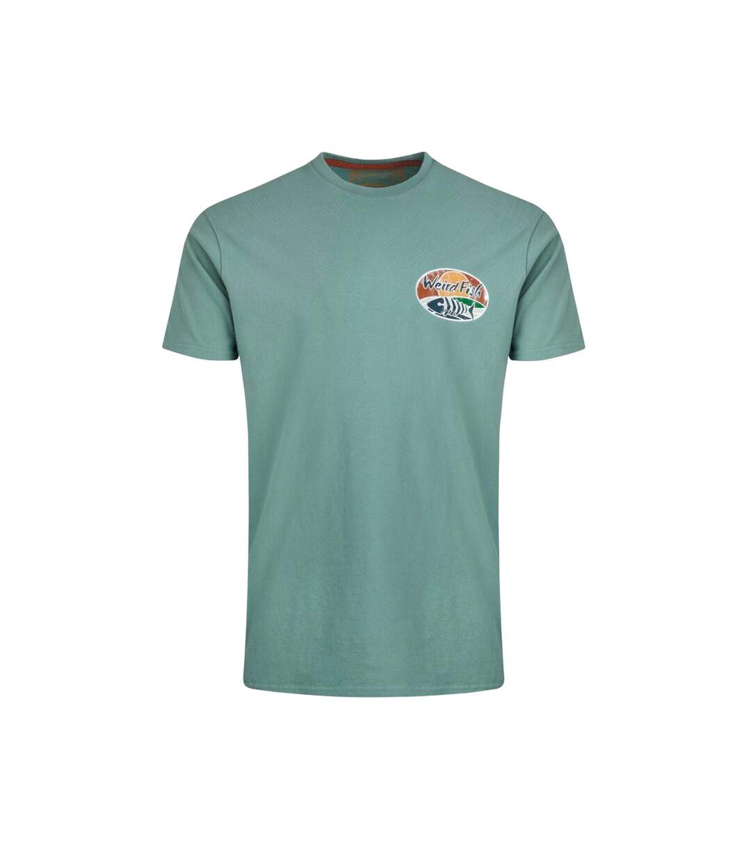 T-shirt Land And Sea Homme Bleu Pâle Weird Fish-2