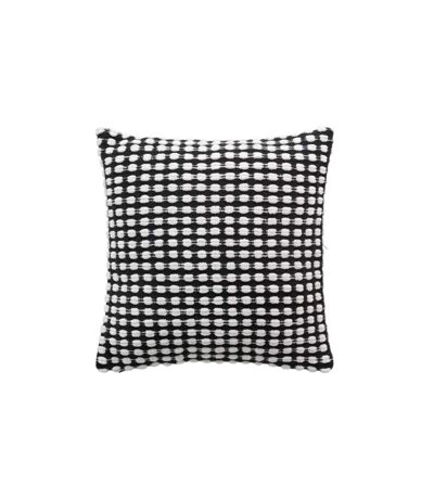 Housse de Coussin Déco Greta 40x40cm Noir