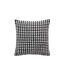 Housse de Coussin Déco Greta 40x40cm Noir-1