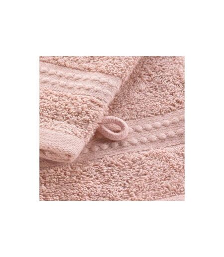 Lot de 2 Gants de Toilette Excellence 15x21cm Rose Blush