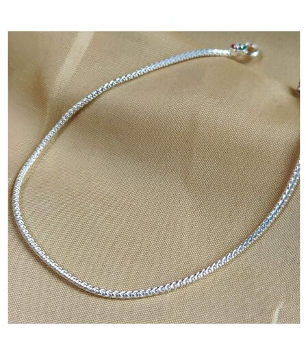 Pure Silver Rope Braided Plain Thin Snake Chain Indian Payal Anklet