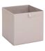 Lot de 6 boites de rangement LAURIA - L. 31 x l.31 x H. 31 cm - Beige-3