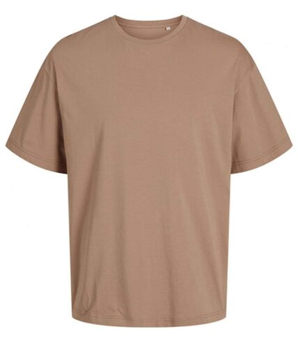 T-shirt oversize mc - JACK&JONES - Unisexe - JJ3911 - marron taupe