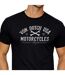 T-shirt homme col rond en jersey 140grm imprimé devant Log5 Vondutch-2