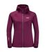 Veste Motif/style Quadrillage Hydro Femme Violet Clair Jack Wolfskin-2