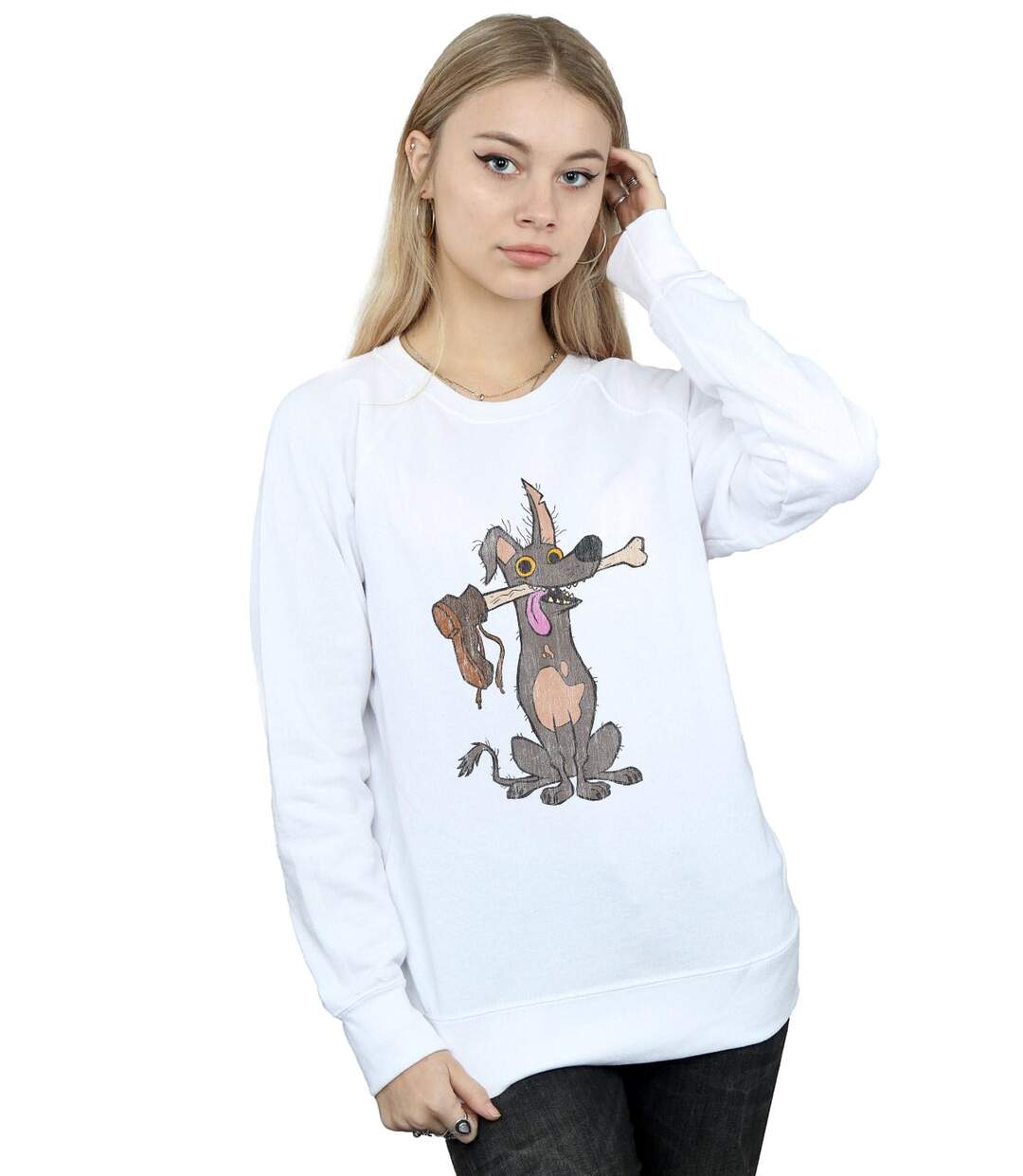 Disney Womens/Ladies Coco Dante With Bone Sweatshirt (Blanc) - UTBI12267-2