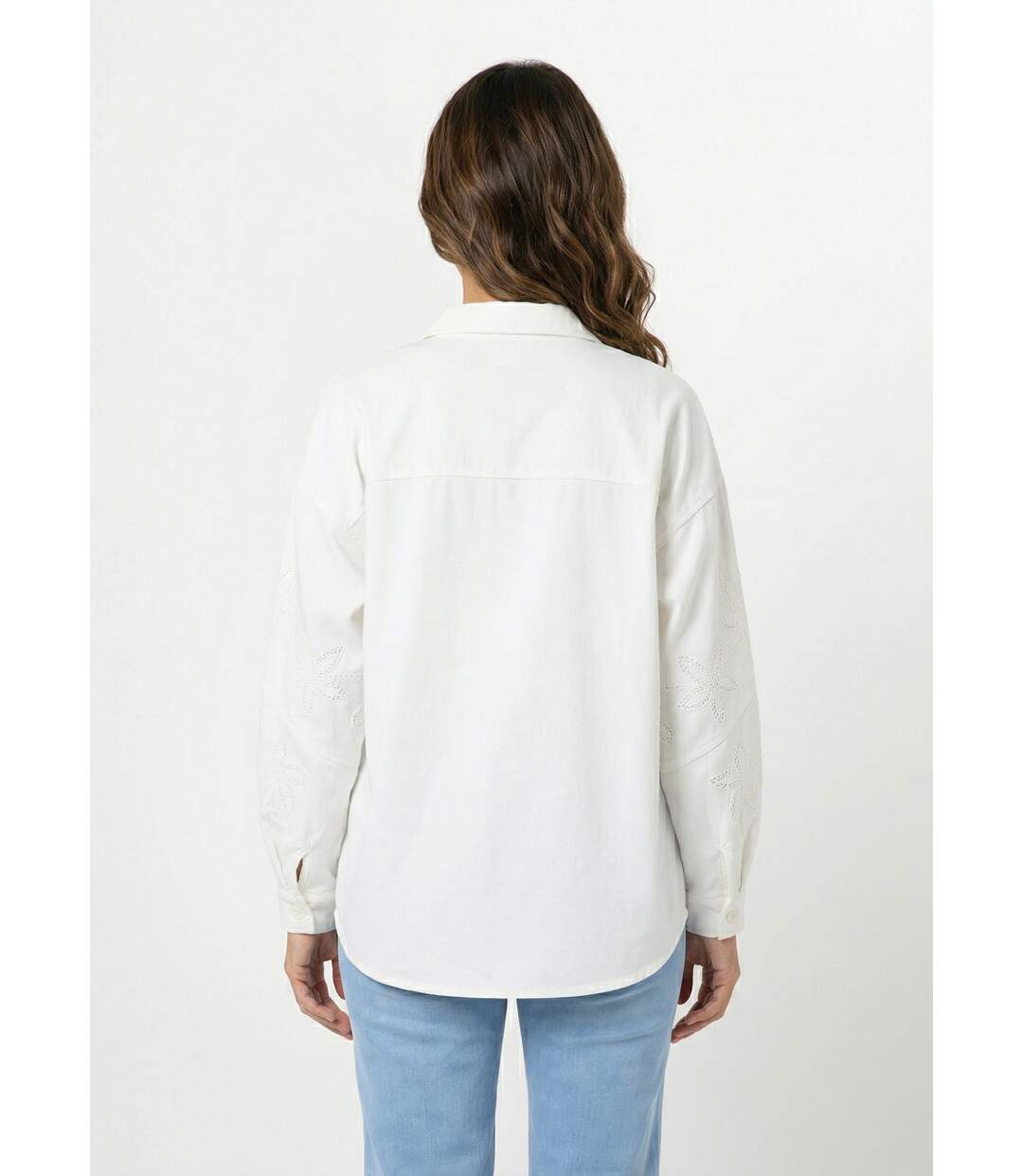 Veste surchemise coton broderie anglaise-2