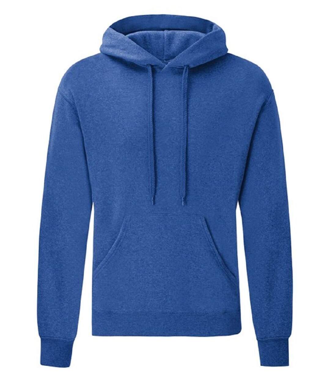 Sweat-shirt - Homme - 62-208-0 - bleu roi chiné-1